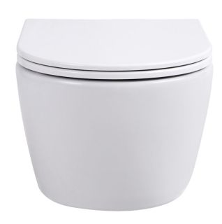 Подвесной унитаз Avimano Ambition 1000050 безободковый белый глянец